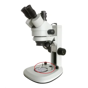 YEGREN 5,5 cm alebo 8.2 cm Nerezový Držiak Pätky jeden pár Pracovných Fáze Klipy pre Stereo Mikroskopom Príslušenstvo Časť