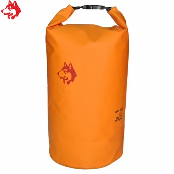 Yiwu továreň na predaj 30L vonkajšie rieky turistiku taška kempovanie turistika Red/Orange PVC vodotesné suché taška