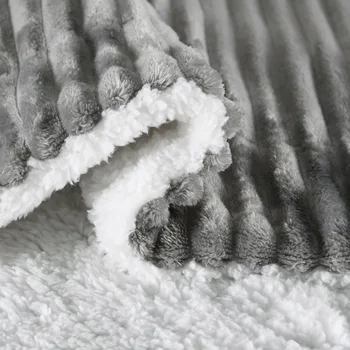 YOMDID Flanelové Deka Double-layer Hrubé Prikrývky na zimu Domov rozkladacia Pohovka Kryt 150x120cm Frazadas Manty De Cama Cobertor
