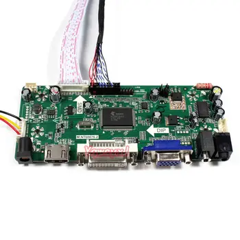 Yqwsyxl riadiacej Dosky Monitora Držiak pre LP154WP1 LTN154BT05 HDMI+DVI+VGA LCD LED displej Regulátora Rada Ovládač