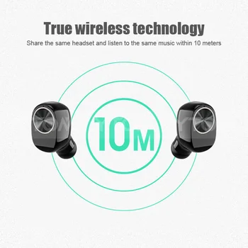 YTOM Mini Pravda TWS Bezdrôtové Slúchadlá Bluetooth EDR Slúchadlá Slúchadlá pre smartphone športové Slúchadlá pre iphone XS X xiao