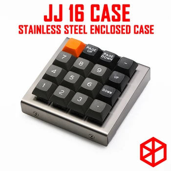 Z nehrdzavejúcej ocele ohnuté prípade jj4x4 10% JJ16 vlastné klávesové uzavretý prípad zadávaním malých a veĺkých písmen môžete tiež podporu bm16a