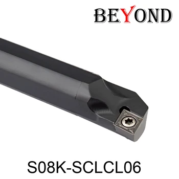 ZA S08K SCLCR SCLCL S08K-SCLCR06 S08K-SCLCL06 Interné Nástroje na Sústruženie, 8mm Sústruhu Frézy Nástroje CNC Nudné Bar Karbidu Vložky