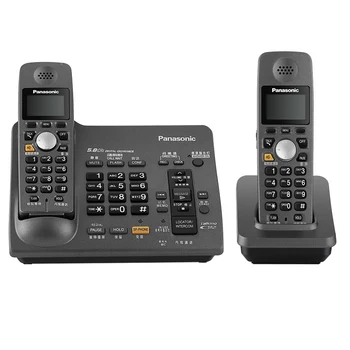 Zbrusu Nový DECT 6.0 Bezdrôtový Telefón S Prijatie Systému Call ID Opakovanie Hlasovej Pošty Pozemné Telefón Pre Domáce Kancelárie