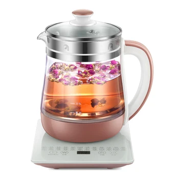 Zdravie hrniec automatické zahusťovanie sklo elektrické varné kanvica mini multifunkčné kvet čaj čierny čaj varený čaj horúci kanvica