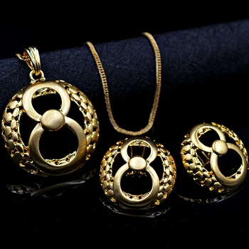 ZEADear Šperky Kolo Motýľ Šperky Set Ženy, Módne Náušnice Prívesok Náhrdelník Dubaj Jedinečné Šperky Pre Strany Svadobný Dar