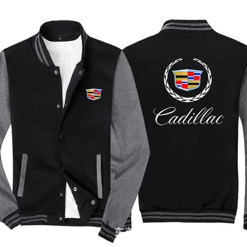 Zimné 2020 Hot Predaj Nových Bunda pre Cadillac logo Japonskom Anime Bombardér Mens Baseball Kabát Módne Vysokej Kvality Zábavné Streetwear