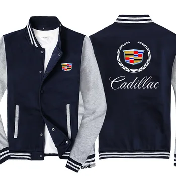 Zimné 2020 Hot Predaj Nových Bunda pre Cadillac logo Japonskom Anime Bombardér Mens Baseball Kabát Módne Vysokej Kvality Zábavné Streetwear