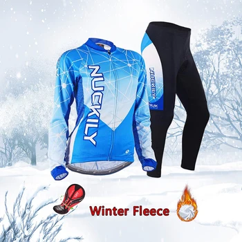 Zimné Thermal Fleece cyklistické oblečenie žien nastaviť 2021 Módne cyklistický dres dlhé nohavice súprava cyklistické oblečenie dámske športové šaty, oblek