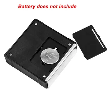 ZK30 360 Stupeň Magnetické Mini Digital Inclinometer Úrovni Box Rozchod Uhol Meter Finder Uhlomeru Základne Meracie Nástroje