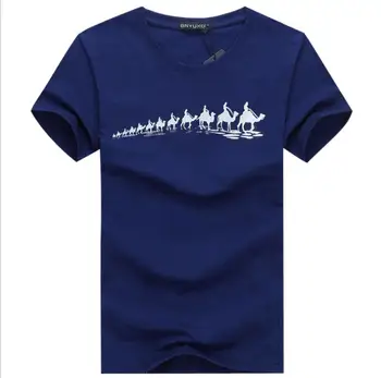ZNG 2020 Nové Letné Módne Značky Mužov Oblečenie jednofarebné Puzdro Slim Fit T Shirt Mužov Bavlna T-Shirt Bežné Tričká