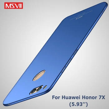 Česť 7x puzdro Msvii Slim Matné Coque Pre huawei Honor 7A Pro Prípade Česť 7A RU Pevného PC kryt Na Huawei Honor 7C 7X Prípadoch
