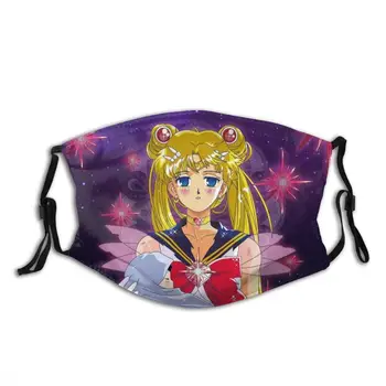 Čisté Srdce Crystal Fashion Ochranné Masky, Sailor Moon Crystal Super Mars, Jupiter, Venuša Urán Neptún Pluto Saturn Usagi