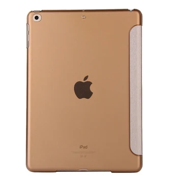 Ľahký pevný Prípad Tabletu Apple ipad 7 7. 10.2'A2200 A2198 A2232 Prípade Transparentné + pu Ochranné puzdro + film