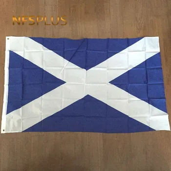 Škótsko Vlajka UK Spojené Kráľovstvo 90x150cm Polyester Vytlačené Dekoratívne Závesné Lietanie Veľkej Británie Britskej Vlajky a Transparenty
