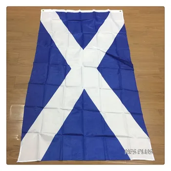 Škótsko Vlajka UK Spojené Kráľovstvo 90x150cm Polyester Vytlačené Dekoratívne Závesné Lietanie Veľkej Británie Britskej Vlajky a Transparenty
