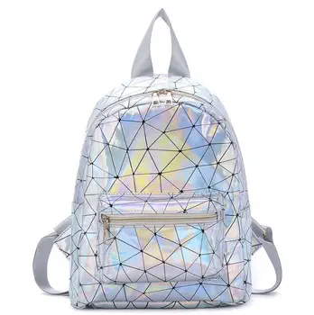 Ženy 2019 Hologram Batoh PU Kožené Laser Daypacks Dospievajúce Dievčatá A Chlapcov, Školské tašky Pack Muž Holografické Mochila