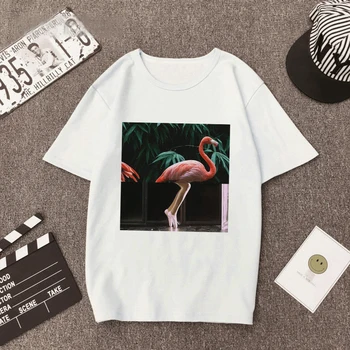 Ženy Tričko Obrázok Harajuku T-Shirt Top Kawaii Tlač Série Krátkym rukávom Biele Tričko Streetwear Nadrozmerná Top Tee Šaty