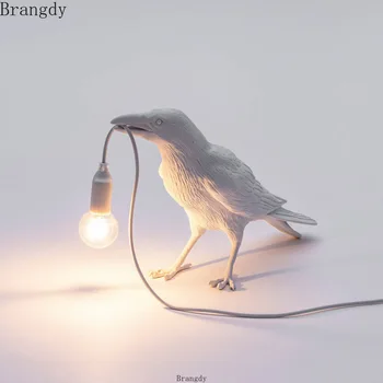 Živica Seletti Vták Lampa Nordic Led Nástenné Svietidlá pre Obývacia Izba, Spálňa, Nočné Krytý Kúpeľňa Svietidlá Zrkadlo Svetlo